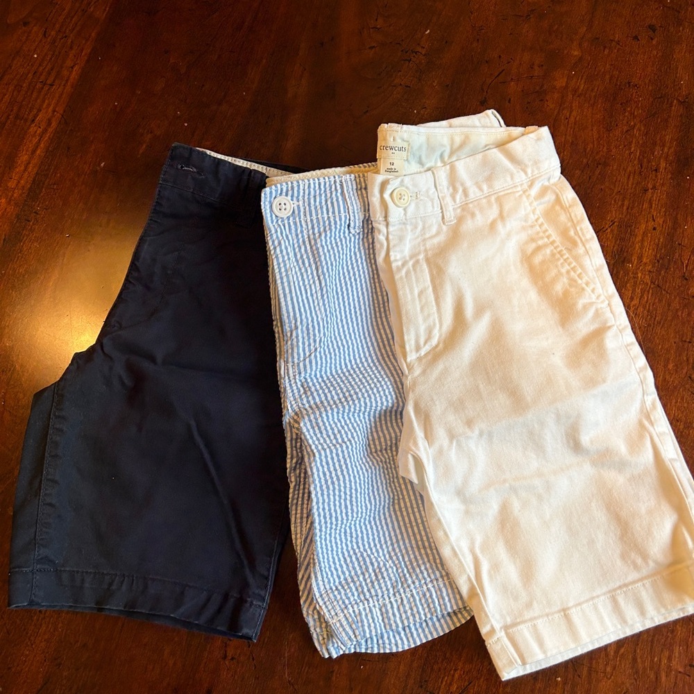 Boys, Gap and Crewcuts shorts!